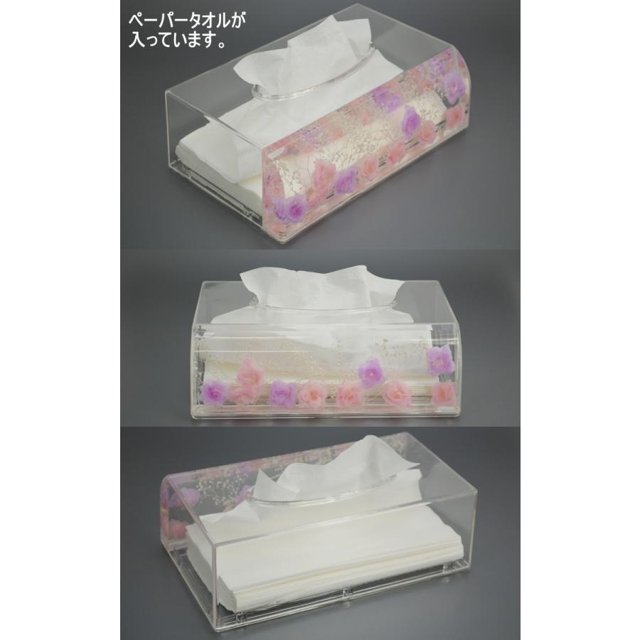 ソフトパックティッシュケース、ウェットティッシュケース エンボス風薔薇柄ピンク ソフトパックティッシュケース、ウェットティッシュケース