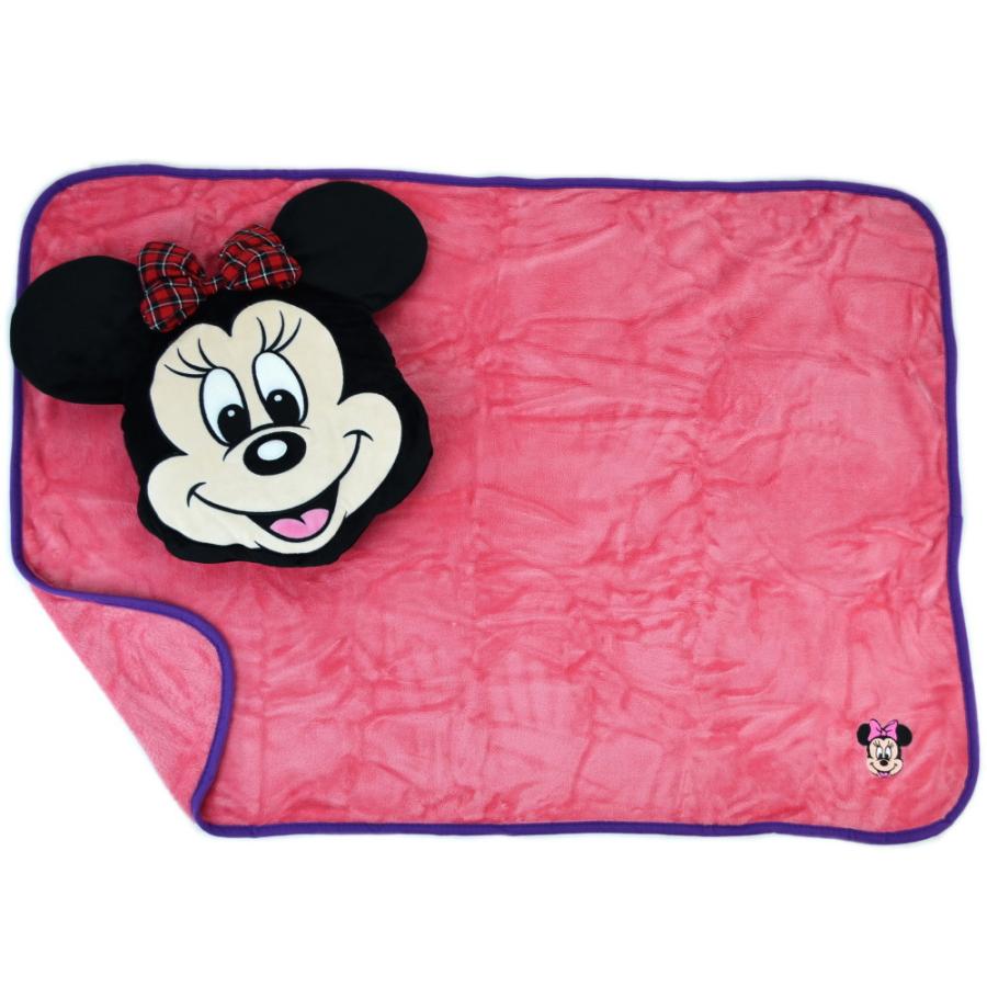 ブランケットinクッション ぬいぐるみ ディズニー ミッキー ミニー