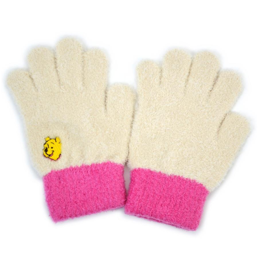 子供手袋 ジュニア 外寸15.5cm ディズニー DISNEY チップ＆デール プー