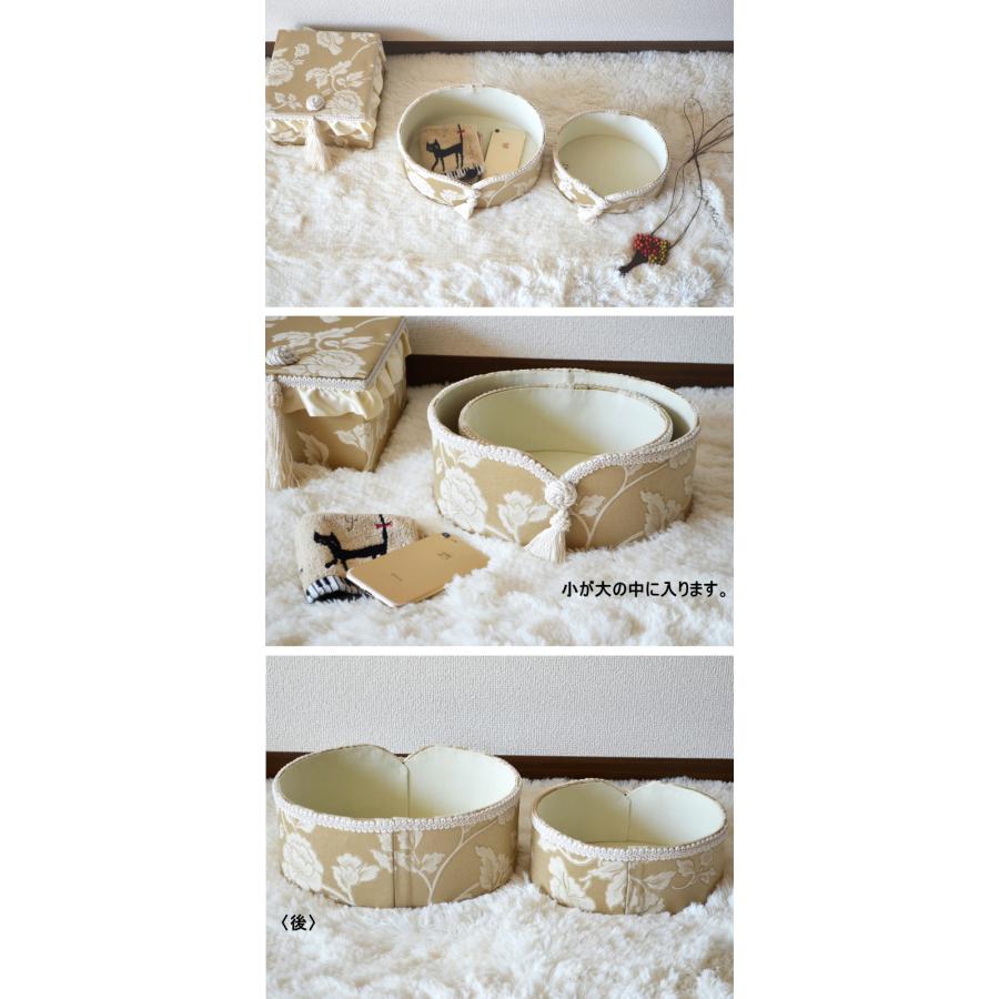 オーバルトレー 2個セット Heirloom ベージュ ジェニファーテイラー 花