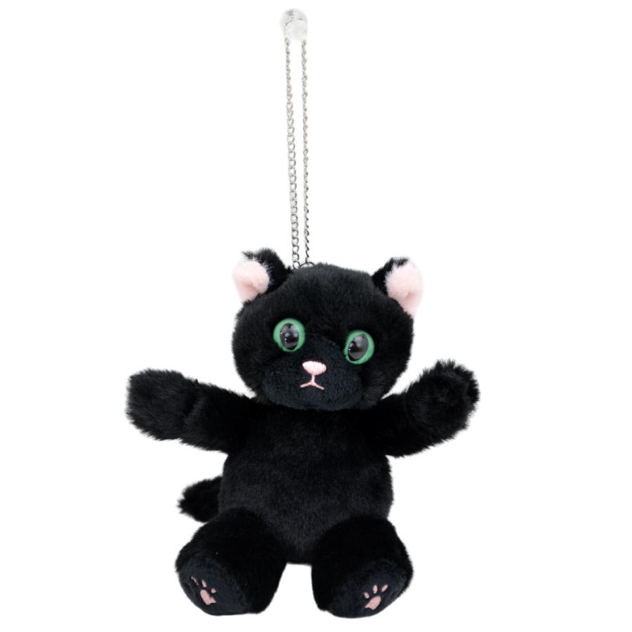 ちびねこマグネットキーチャーム ノアファミリー ミケ クロ ハチ