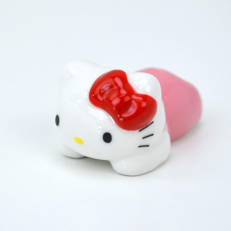 寝そべり箸置き 磁器 サンリオ ハローキティ クロミ マイメロディ