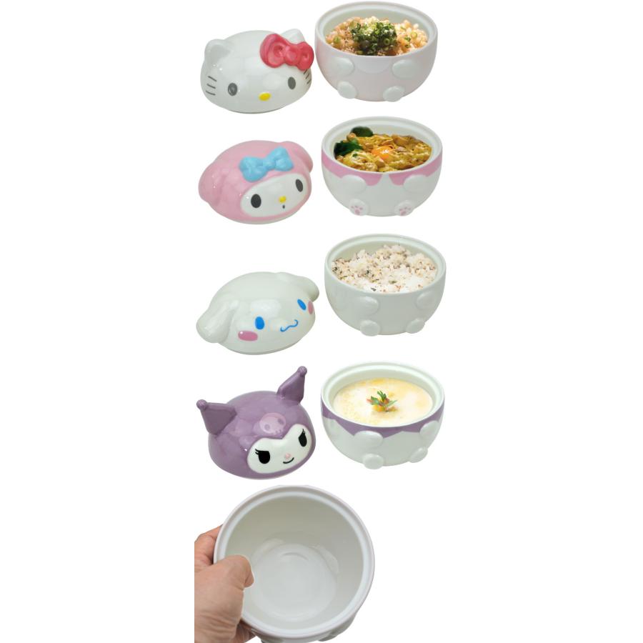 フタ付き どんぶり 茶碗 サンリオ ハローキティ シナモロール マイ
