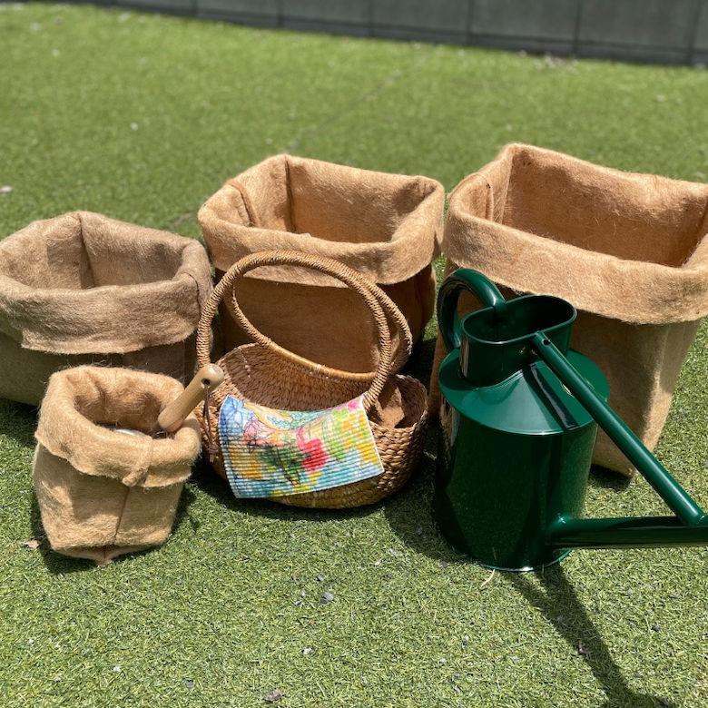 Haxnicks Hemp Fibre Pot たためる麻プランター 鉢 20L ハクスニックス