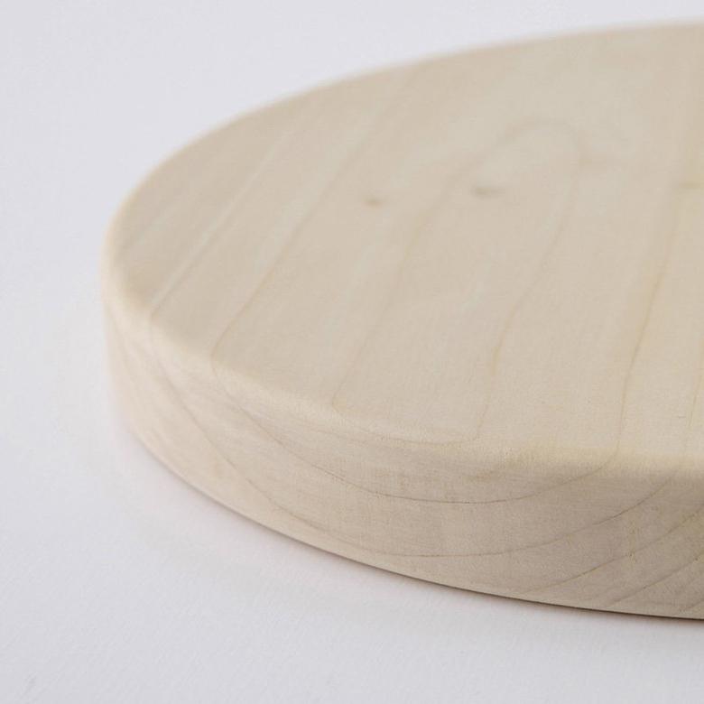 woodpecker ウッドペッカー いちょうの木のまな板 まん丸（25cm×25cm）_8