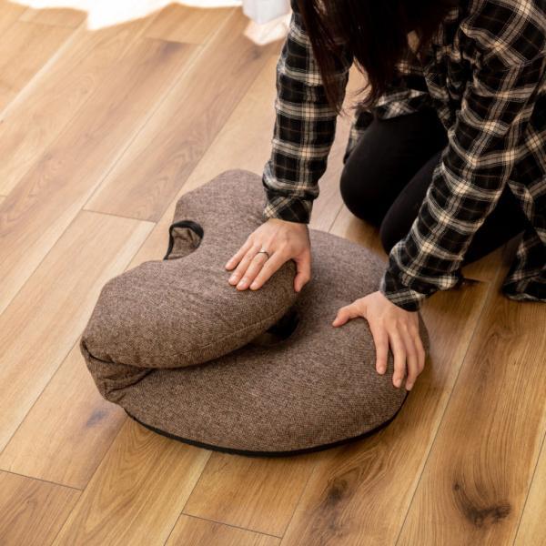 カックンリクライナー 座椅子 椅子 フロアチェア 折りたたみチェア