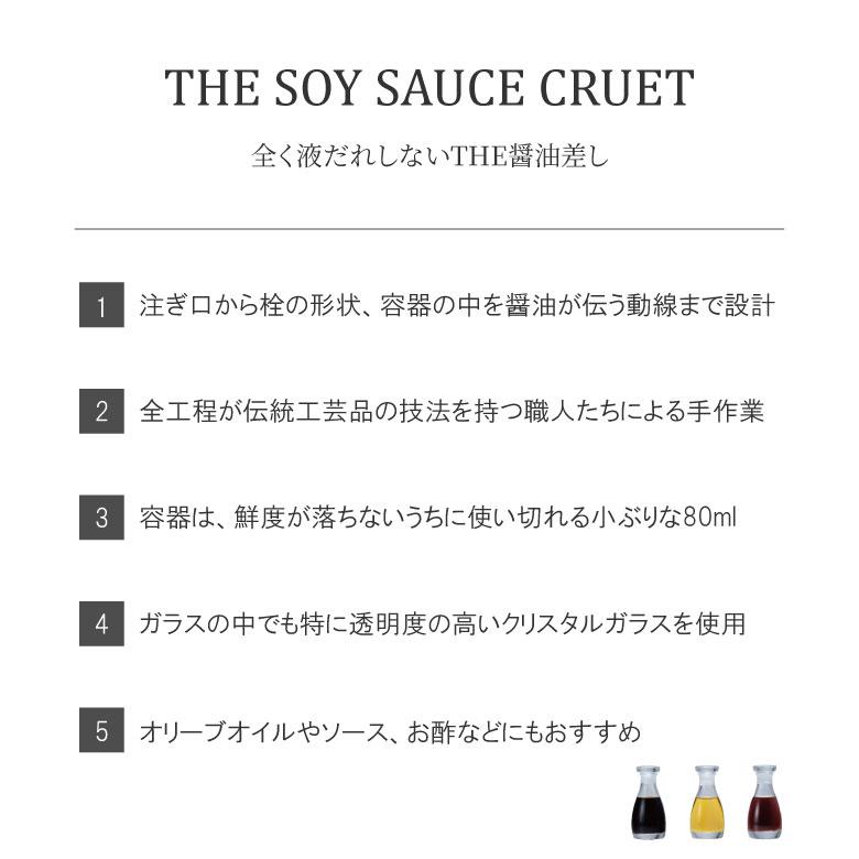 中川政七商店 THE 醤油差し 紙箱入り 調味料入れ 醤油さし 醤油入れ 液