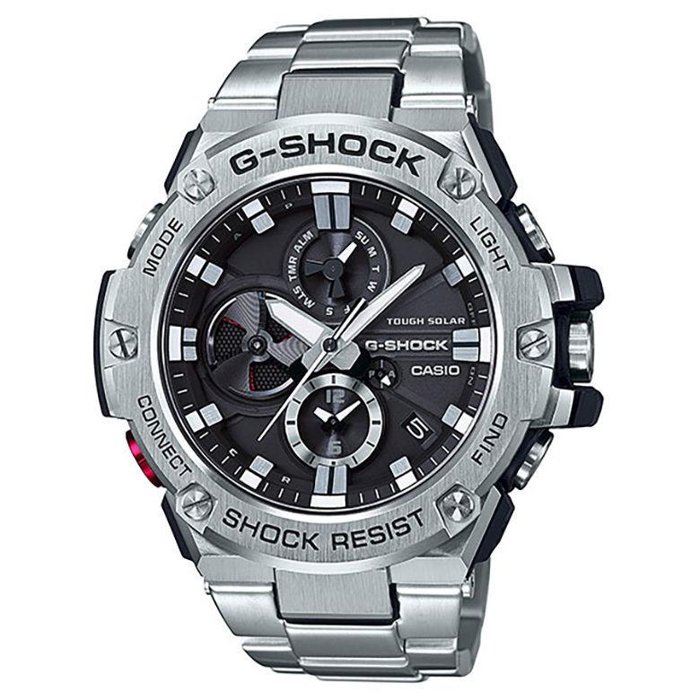 G-SHOCK GST-B100D-1AJF シルバー×ブラック Gショック ジーショック