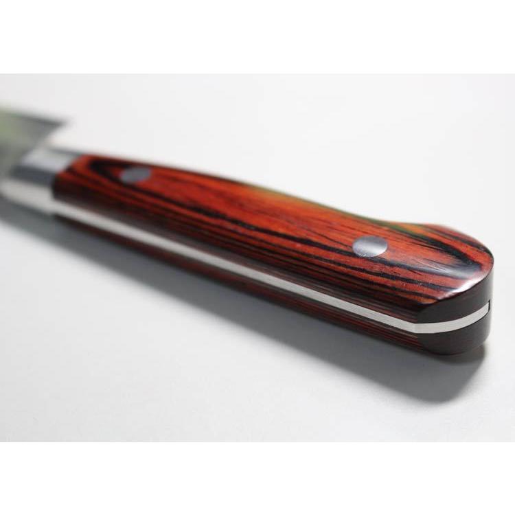 堺孝行 #7391 最高級 ダマスカス本割込包丁 33層槌目 ペティナイフ