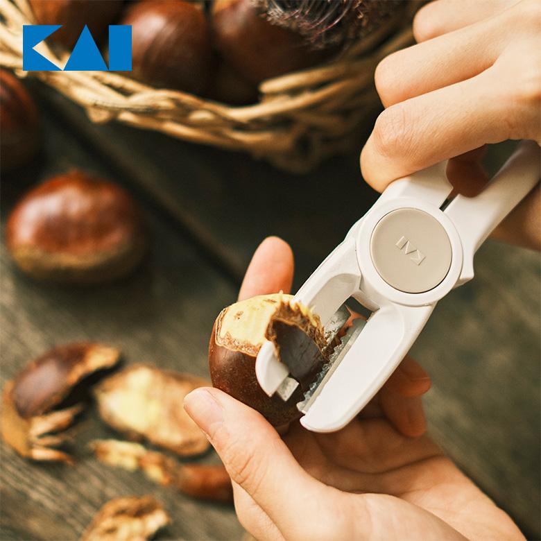 貝印 Kai Kitchen 栗カッター : ものうりばPlantz - 通販