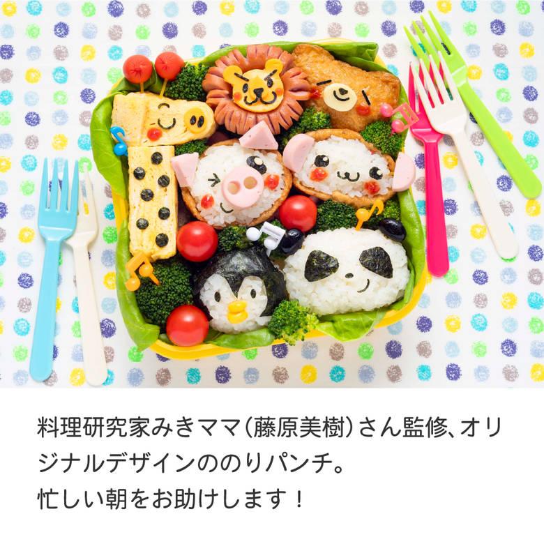 貝印 FG5135 みきママのりパンチ お弁当 のり 焼きのり デコ 藤原美樹