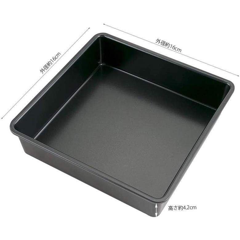 Kai House バレンタイン お菓子作り ケーキ型 貝印 スクエア型 15cm