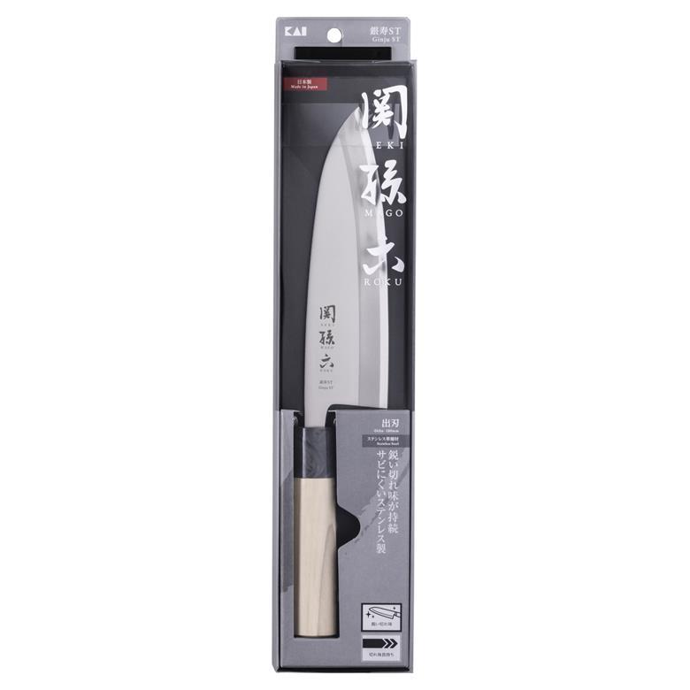 貝印　銀寿　包丁 関孫六 包丁 貝印 銀寿ST和包丁 出刃包丁 180mm 日本製 AK5064 刺身