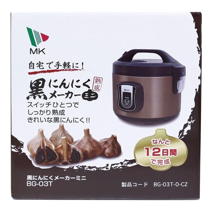 エムケー精工 BG-03T しっかり熟成 黒にんにくメーカーミニ 窯容量3L