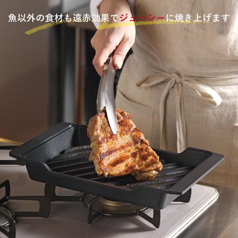 大人の鉄板 オークス 大人の焼魚 炭グリル OTS8010 : ものうりばPlantz