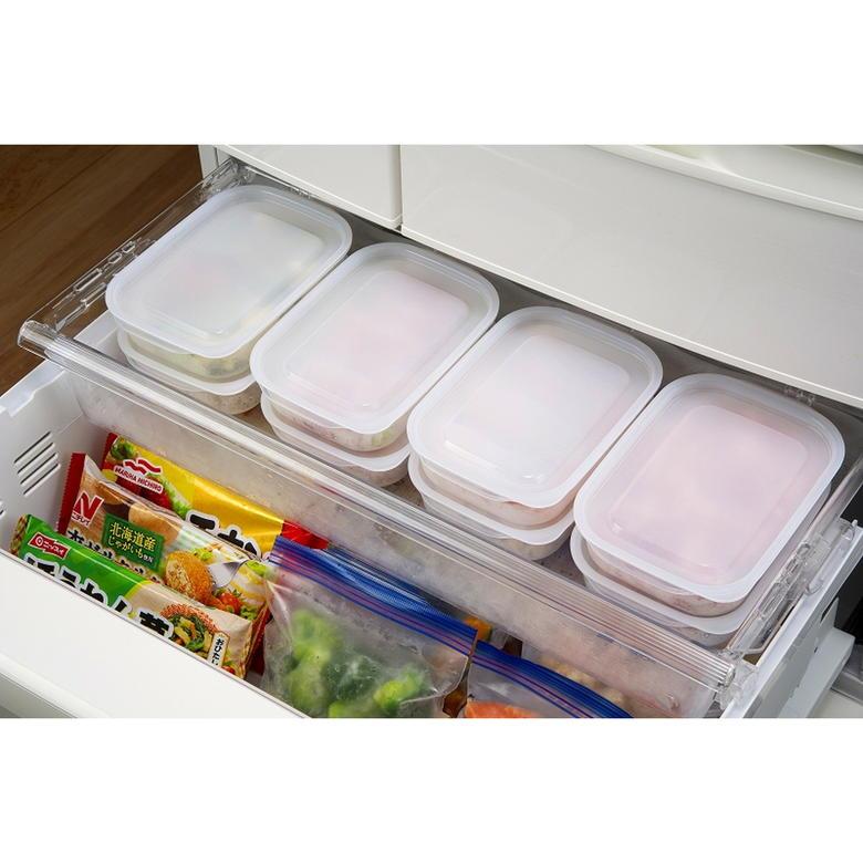 イノマタ化学 #1848 楽ちんパック浅型550ml WH : ものうりばPlantz