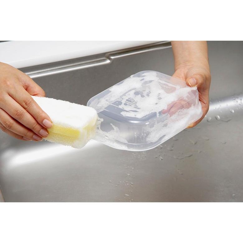 イノマタ化学 #1848 楽ちんパック浅型550ml WH : ものうりばPlantz