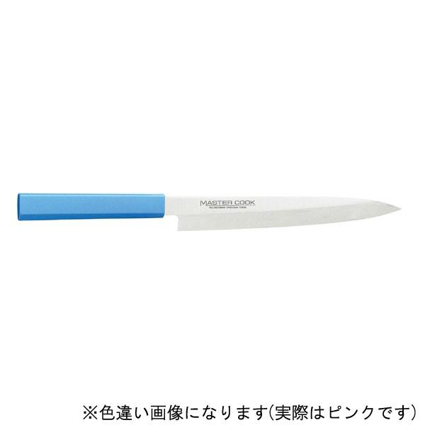 片岡製作所 MASTAR COOK MCYK210P マスターコック抗菌カラー包丁 柳刃包丁 210mm ピンク