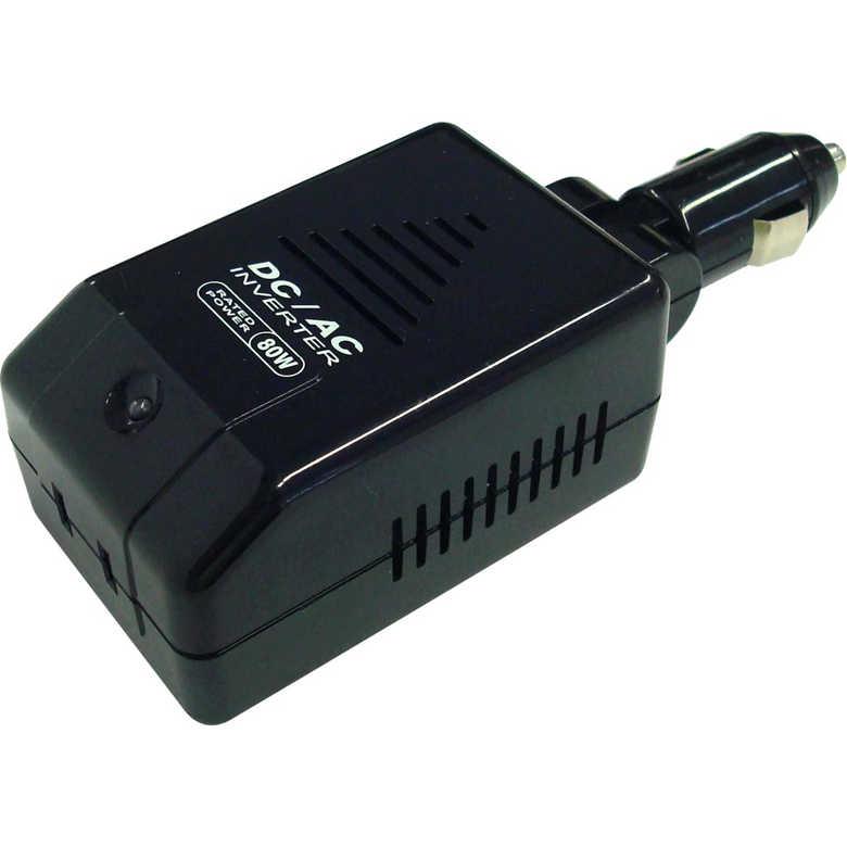 DC充電器 /ACインバーター80W カーチャージャー スマホ充電器 カー用品 
