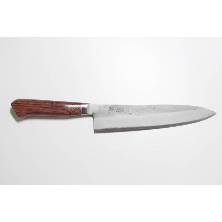 翁流 牛刀 シェフズナイフ 210mm 日本製 安来鋼 青紙 抗菌柄 爆買