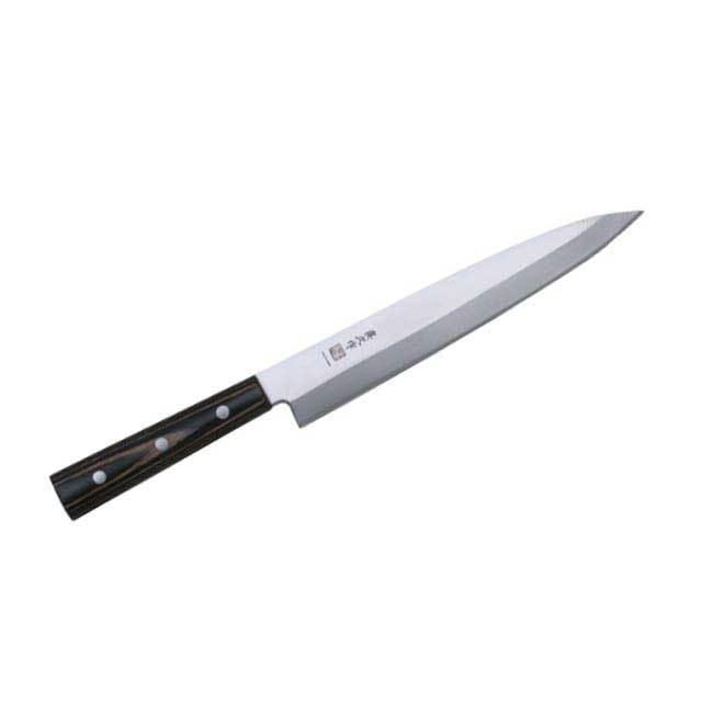 MAC（包丁） - モリブデン風変わり鋼 FKW-7 片刃刺身ごはん炊き 刃渡り225粍 全長340粍 キッチン、日用品、文具-調理器具