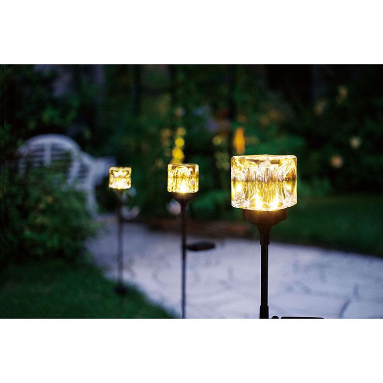 キシマ（KISHIMA） KL-10389 キューブ スティック ソーラーガーデン