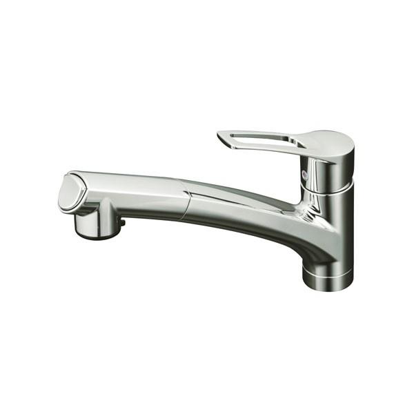 KVK シングルレバー蛇口用浄水器 KM50812(21) KVK KVK KM5021T 流し台用シングルレバー式シャワー付混合栓 : もの