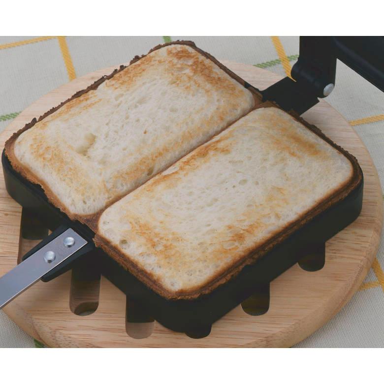 下村企販 ホットサンドメーカー ガス火専用 両面焼き 直火 ホット