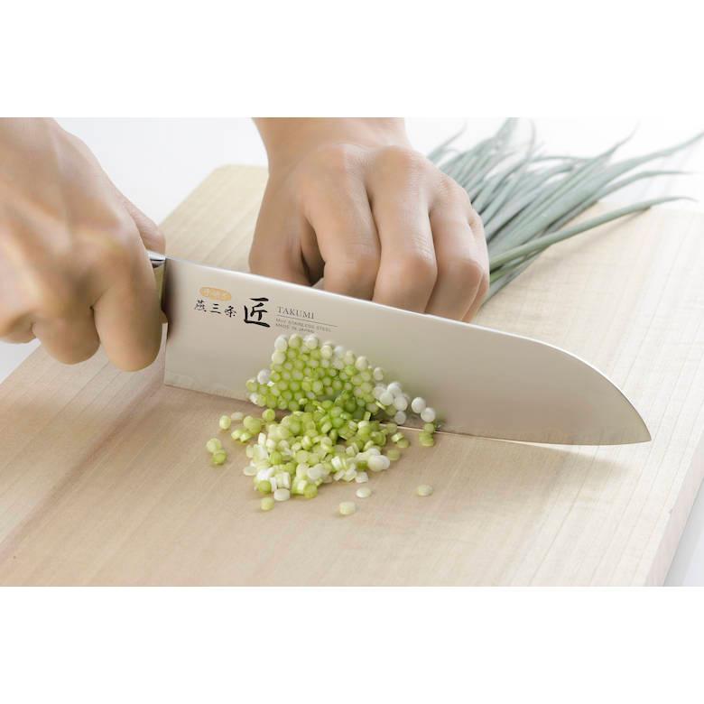 下村企販 包丁 16.5cm 匠 割込み万能包丁 日本製 燕三条_3