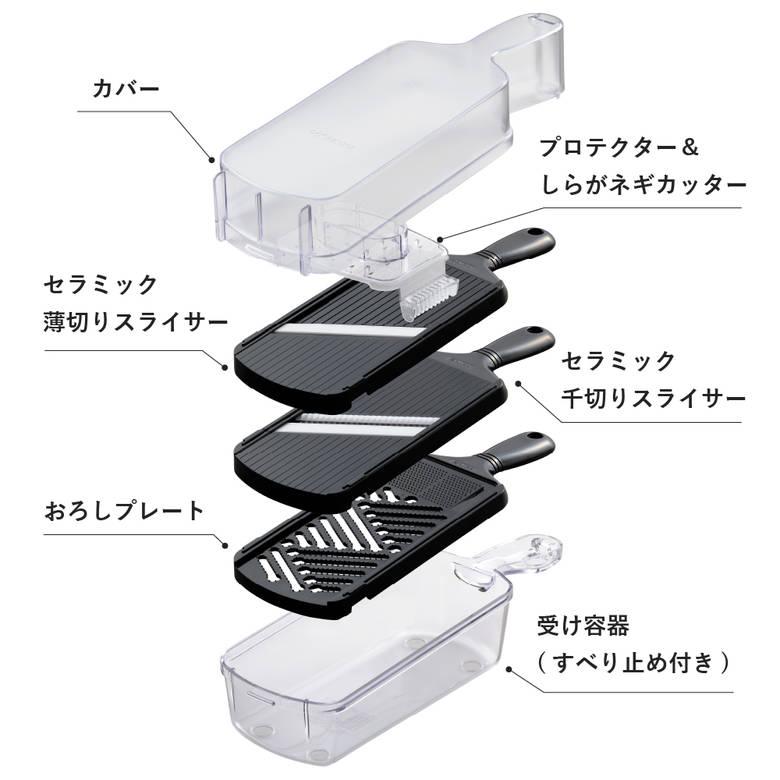 KYOCERA（京セラ） CSN-550-FP CSN-550WHN 調理器5点セット ファイン