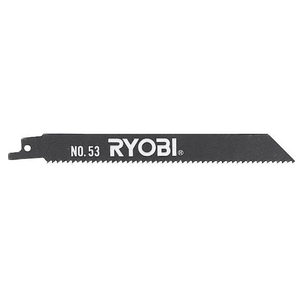 RYOBI(リョービ) 電動工具用 レシプロソー刃ブレード 木工・合成樹脂用替刃 刃渡り165mm NO.53 1本単品 #6640757｜plantz