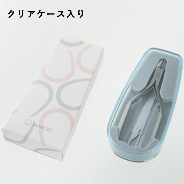 MARUTO マルト NP-4010 ネイルニッパー クリスタル クリアケース入り