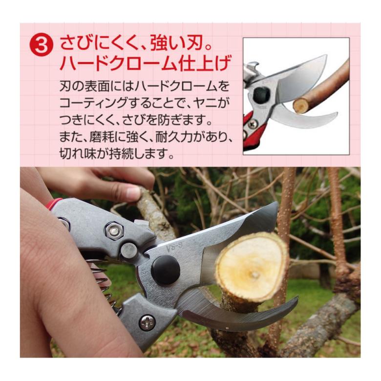 アルス VS-9Z 剪定鋏 日本製 ブイエスナイン 9インチ Lサイズ 227mm 枝