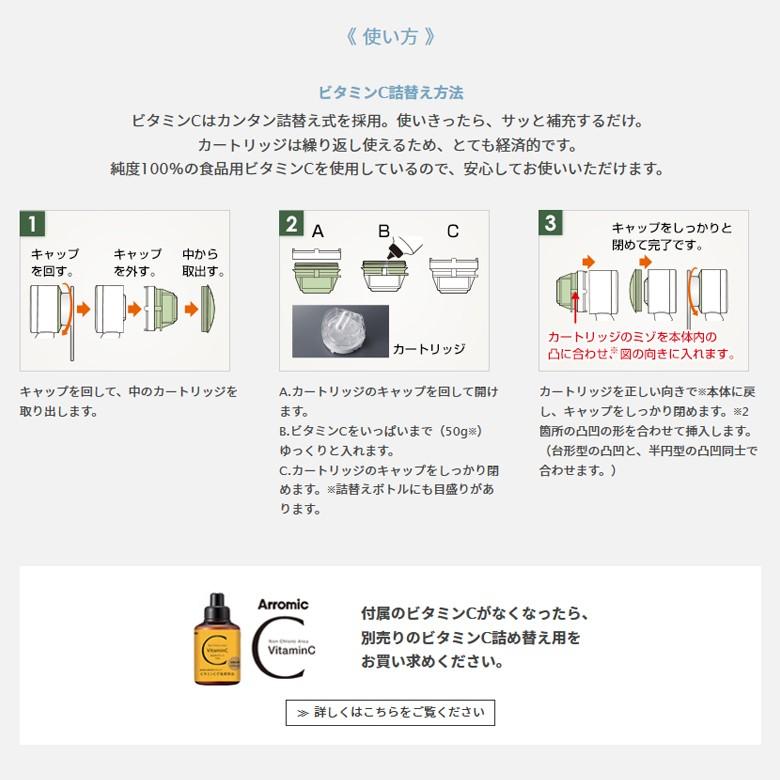 アラミック ARROMIC SS-X1A 3Dシャワー サロンスタイル プレミアム シャワーヘッド_7