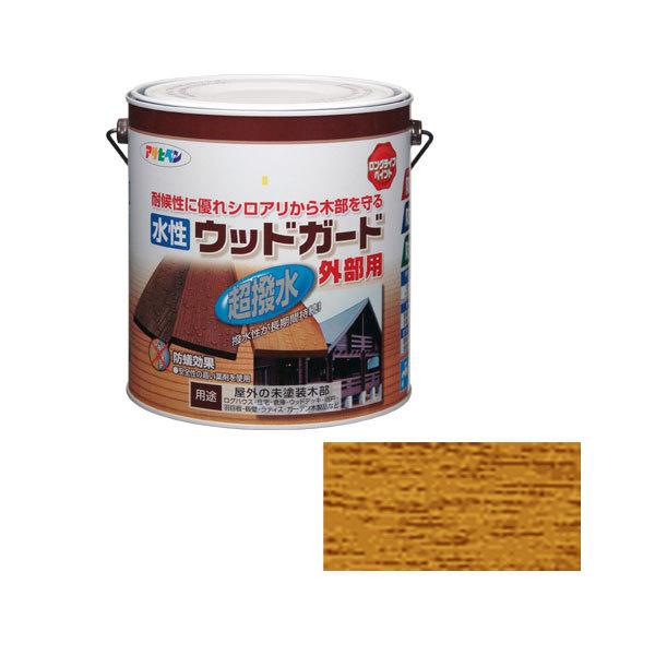 アサヒペン 水性ウッドガード外部用 3L パイン 爆買