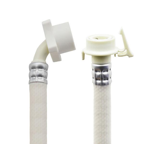 カクダイ 洗濯機 給水ホース 80cm ビス止め式ジョイントなし カクダイ 洗濯機 給水ホース 80cm ビス止め式ジョイントなし