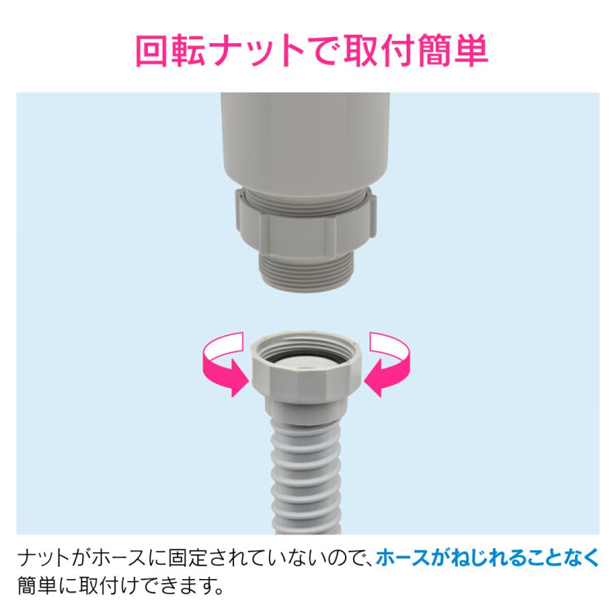 ガオナ Gaona ガオナ これエエやん Ga Pc006 Y型排水ホース 二槽式シンク用 呼40 ものうりばplantz 通販 Yahoo ショッピング