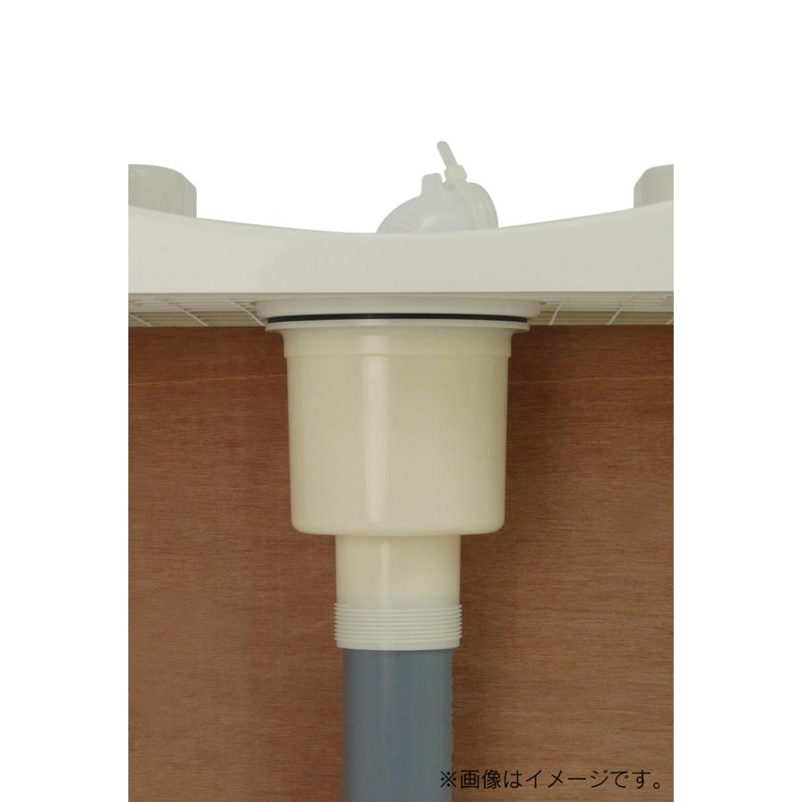 カクダイ（KAKUDAI） ガオナ GAONA GA-LF042 洗濯機パンと排水トラップ