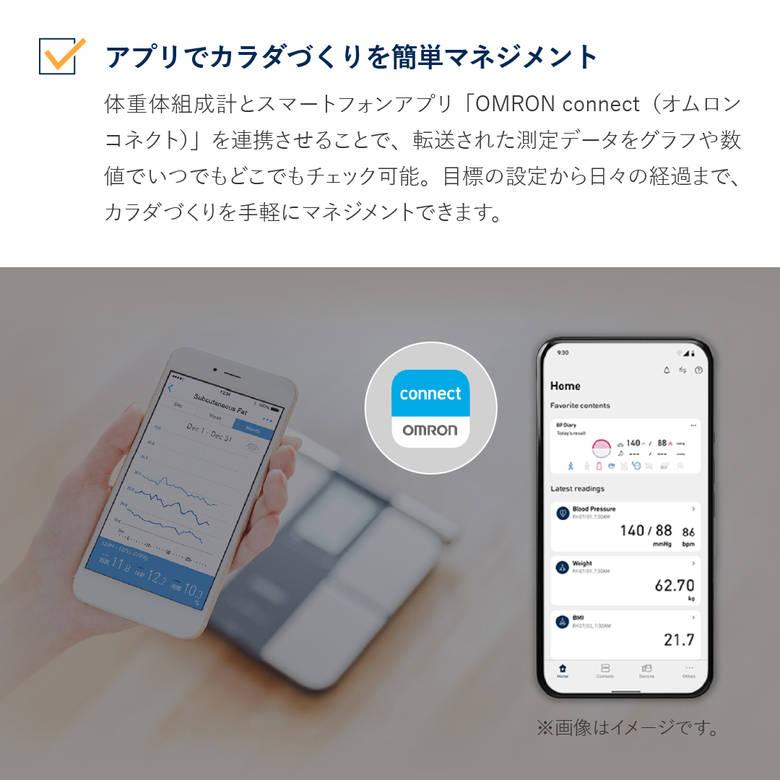 オムロン OMRON 体重計 体組成計 カラダスキャン HBF-702T プレゼント