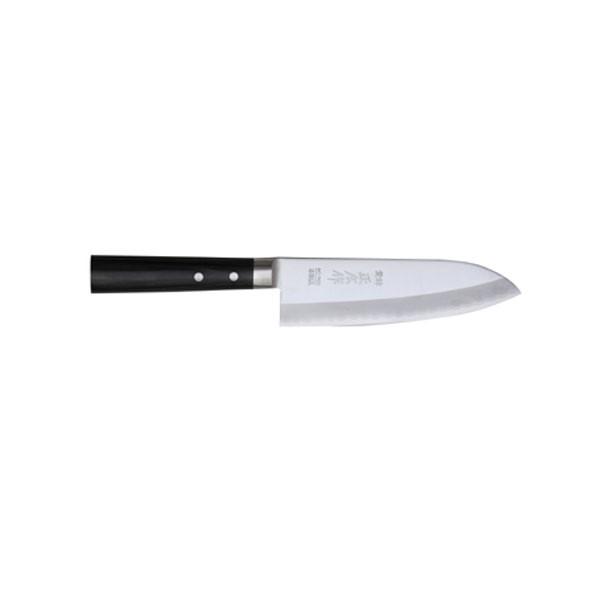 Amazon｜正広(マサヒロ) (日本鋼・ツバ付)三徳型 牛刀 17.5cm｜三徳包丁