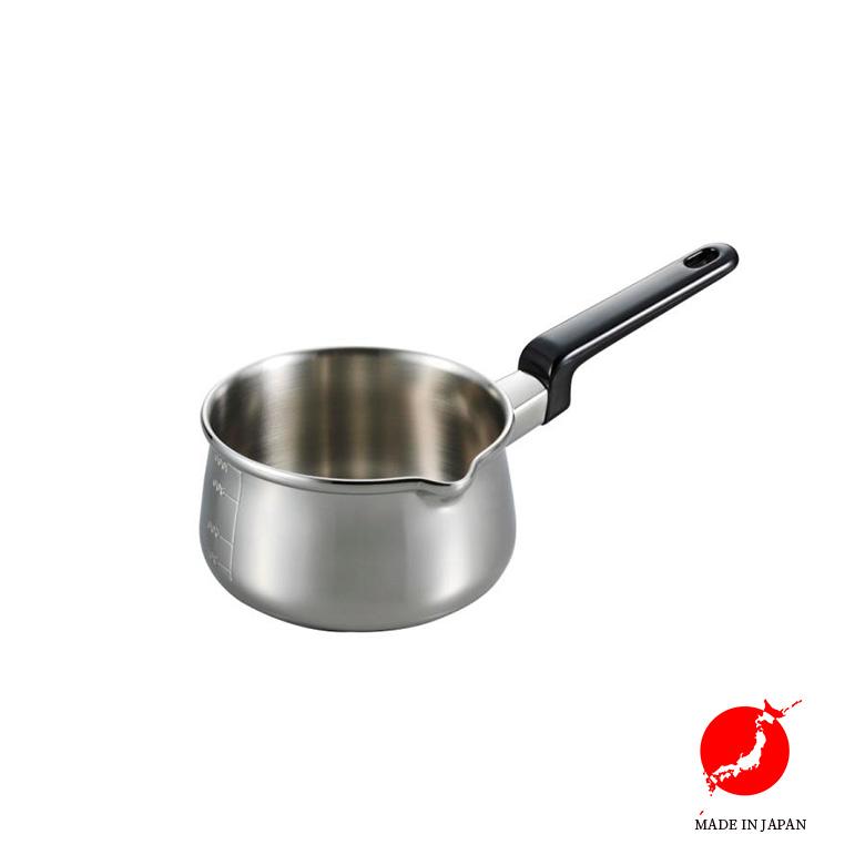 フジノス ミルクパン 高品質 日本製 国産 ガス IH 対応 高級 調理器具