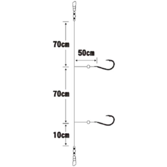 ハヤブサ 釣り具 仕掛け 釣り針 船極 根魚五目 アコウ・キジハタ