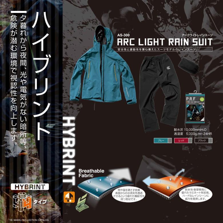 Makku（マック） レインコート 上下 レインスーツ 自転車 梅雨 雨具