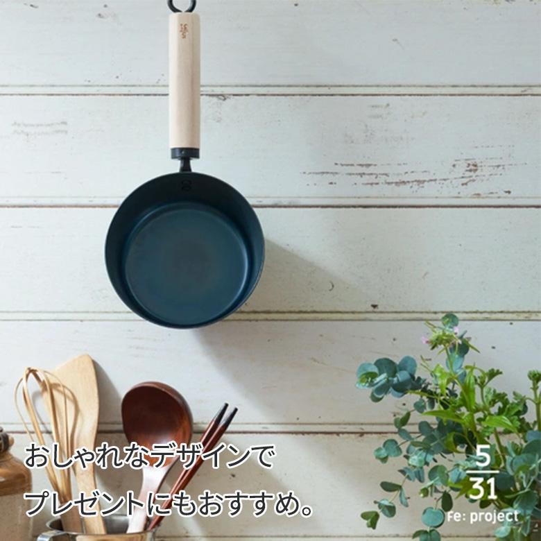 FUJITA KINZOKU 藤田金属 5/31お味噌汁パン 油慣らし不要 IH対応 鉄