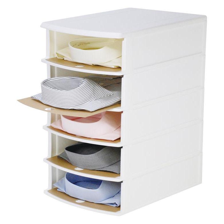 伊勢藤 iseto Yシャツケース I-417 リビング・デスク周辺収納 片付け