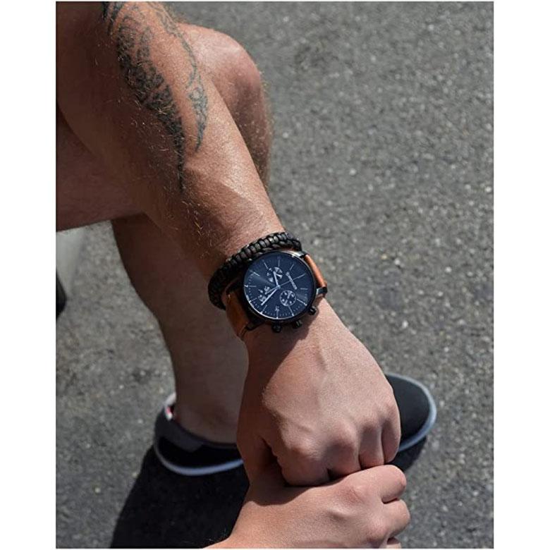 腕時計 メンズ 男性 ブラック ブラウン 20代 30代 40代 50代 WENGER ウェンガー URBAN METROPORITAN プレゼントの画像