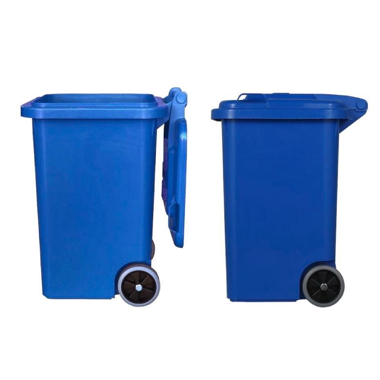 DULTON　ゴミ箱　BLUE　45L　063 DULTON（ダルトン） ゴミ箱 45L 屋外兼用 プラスチック トラッシュカン