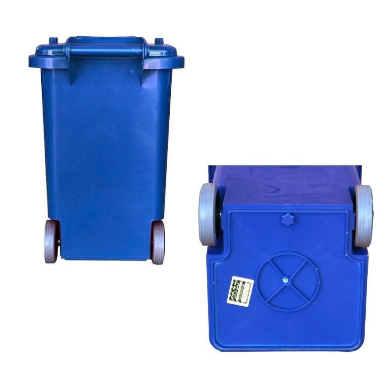 DULTON　ゴミ箱　BLUE　45L　063 DULTON（ダルトン） ゴミ箱 45L 屋外兼用 プラスチック トラッシュカン