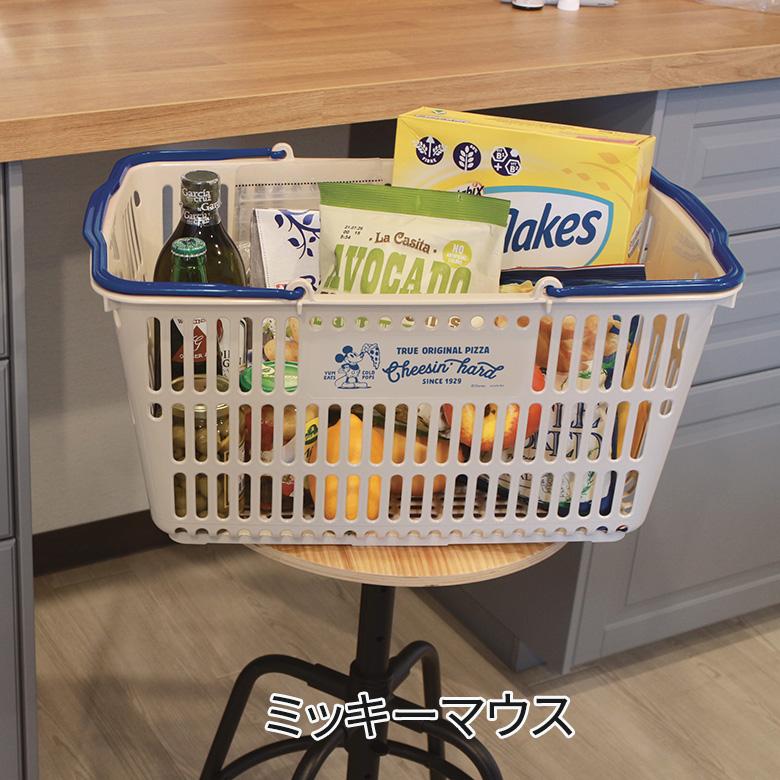 錦化成 スーパー カゴ ミッキー プーさん 買い物 プラスチック