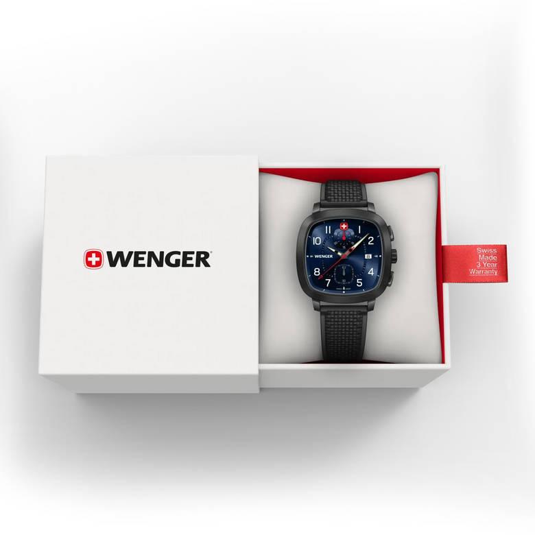 WENGER ウェンガー 腕時計 手巻き式　ケース径39ｍｍ　454.0468 WENGER（ウェンガー） 腕時計 メンズ腕時計 日本正規品 Vintage Sport